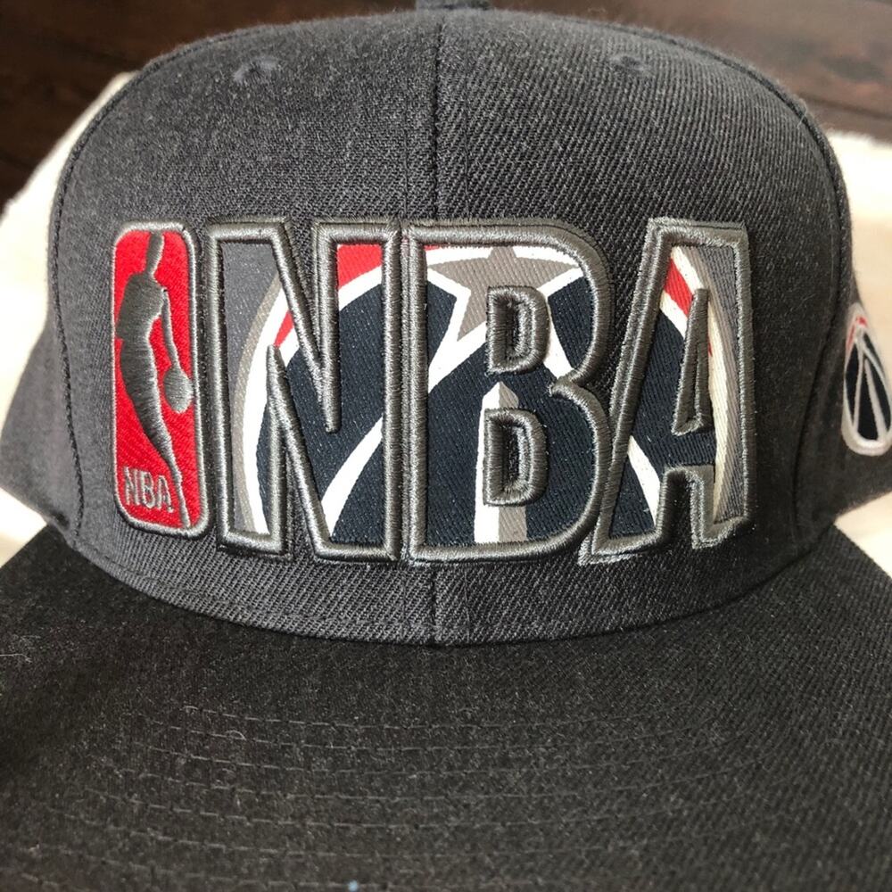 Washington Wizards NBA Snapback Hat Gray Mens Cap Mitchell & Ness Basketball